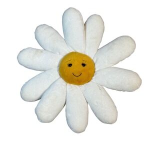 Jellycat London Daisy Flower Plush Stuffed Animal Pillow Toy Smiling Face